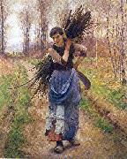 Pearce, Charles Sprague The Woodcutter's Daughter